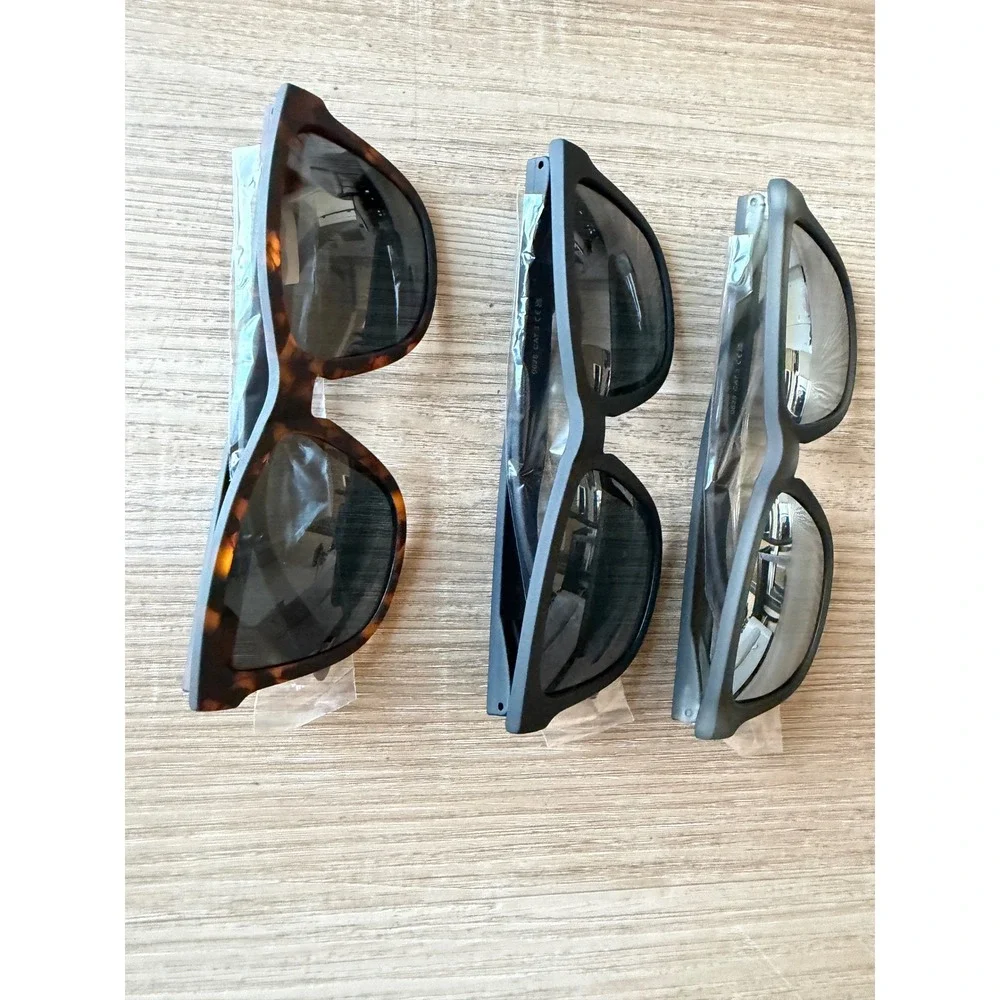 Polarized Sunglasses for Mens Womens Fashion Sun Glasses Shades for Driving 3pcs